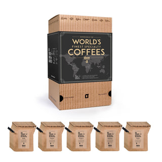 Einmal um die Welt Kaffeeauswahl | WORLD'S FINEST SPECIALTY COFFEE GIFT BOX