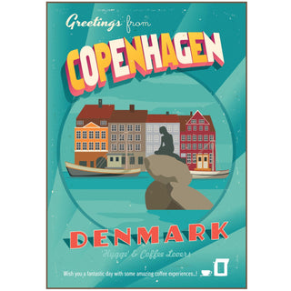 Kaffee Grußkarten aus Dänemark | DENMARK COFFEE GREETING CARDS