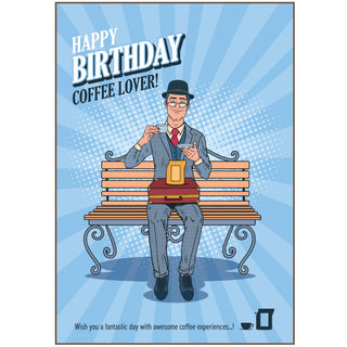 Kaffee Grußkarten zum Geburtstag | HAPPY BIRTHDAY COFFEE GREETING CARDS
