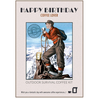 Kaffee Grußkarten zum Geburtstag | HAPPY BIRTHDAY COFFEE GREETING CARDS